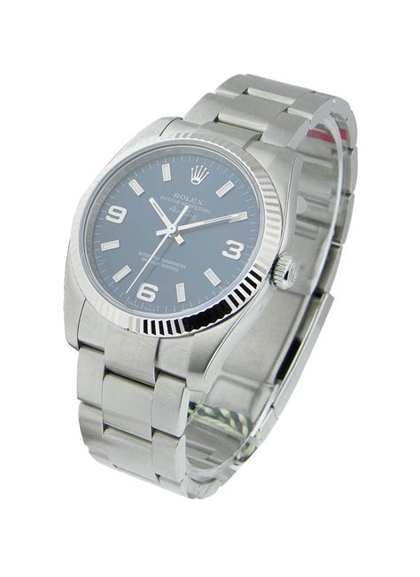 rolex air king fluted bezel|genuine Rolex bezel.